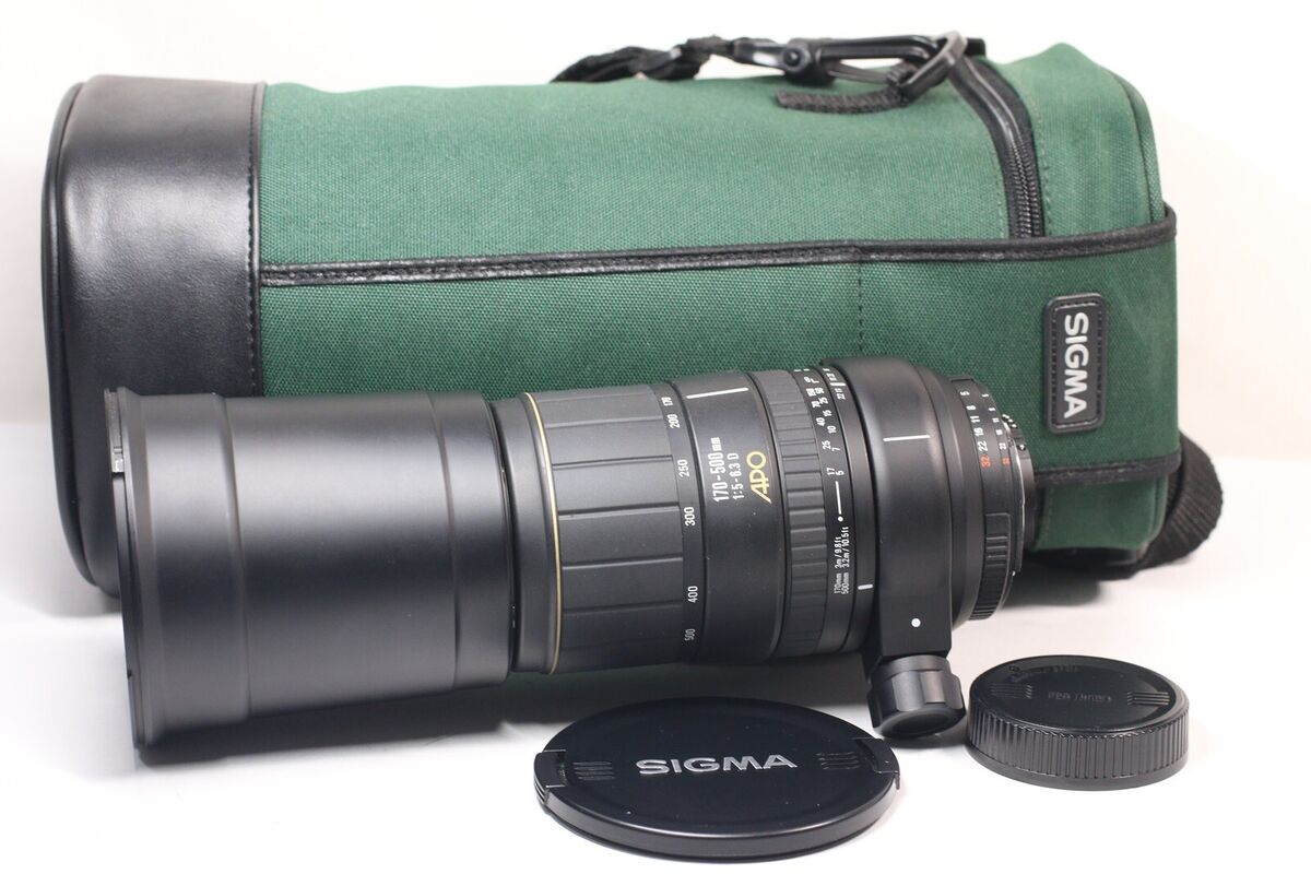 Sigma APO 170-500mm F/5-6.3 D Telephoto Lens for Nikon From Sigma APO 170-500mm F/5-6.3 D Telephoto Lens for Nikon From
