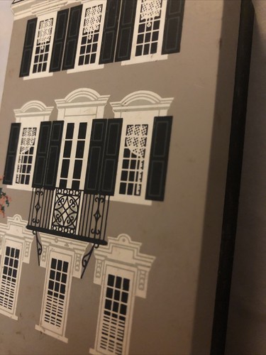 Vintage Charleston South Carolina Three Sisters House Wood model Miss Eugenia - Picture 3 of 9