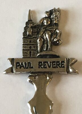 Paul Revere Boston Vintage Souvenir Spoon Collectible