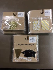 Assorted Mini Banner Kits Graduation Lot Of 24 Sets New #0154 B New