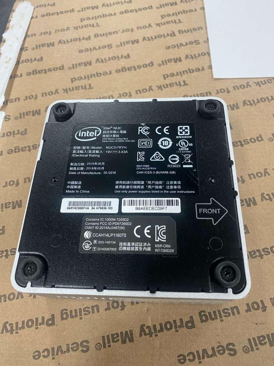 Intel NUC NUC5i7RYH i7-5557U 3.1GHz Wi-Fi No O.S. | eBay