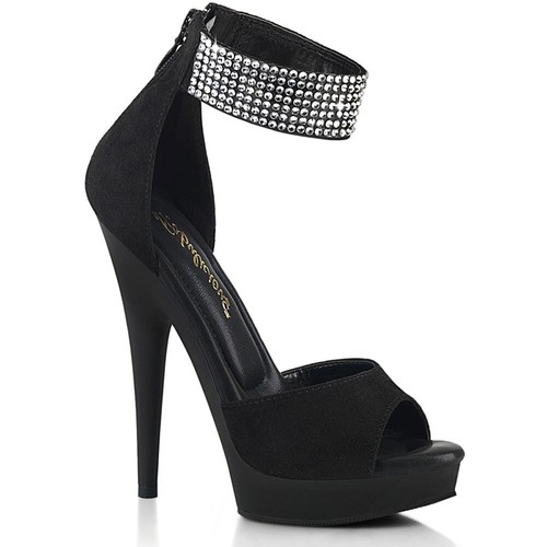 Pleaser Fabulicious 6" Absatz Sandalen mit Strass Erwachsene Damenschuhe schwedisch/625