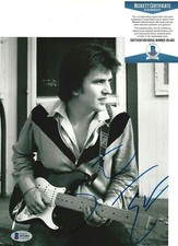 COUNTRY SINGER STEVE EARLE HAND SIGNED 8x10 PHOTO BECKETT COA COPPERHEAD ROAD