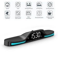 Car GPS Speedometer Overspeed Alarm HUD Head-Up Display Speedometer99