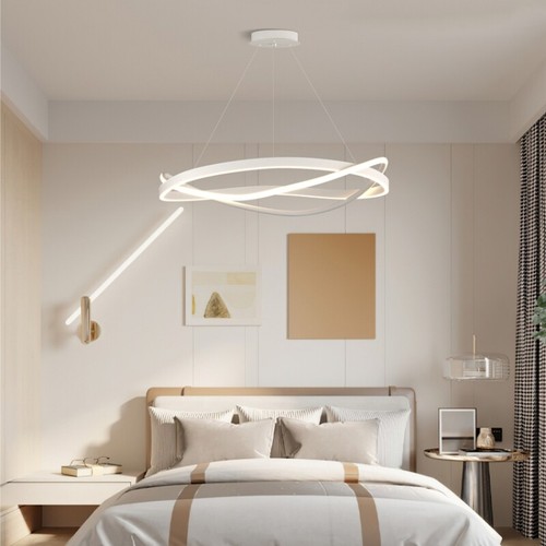 LED Pendant Light Bar Chandelier Lighting Home Ceiling Lights Kitchen White Lamp - Picture 7 of 9