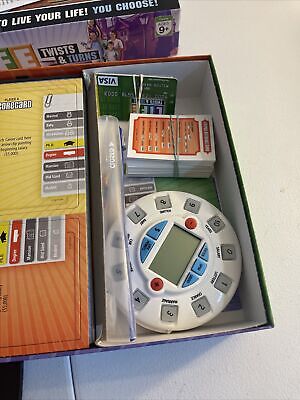 The Game Of Life Twists And Turns Board Game Electronic Lifepod