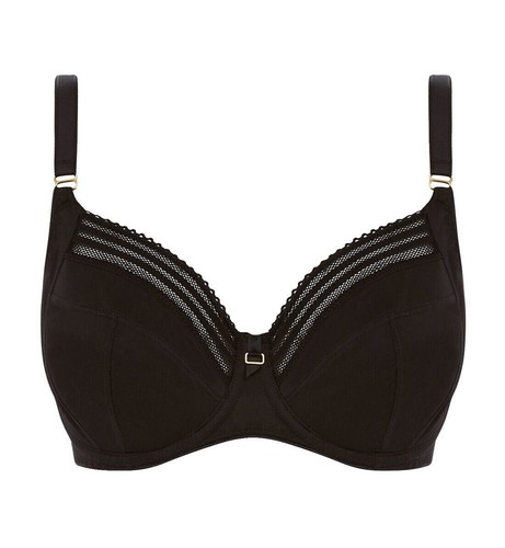 Freya Viva Bra Noir Black Size 36D Underwired Full Coverage Side Support 5642 - Picture 6 of 12