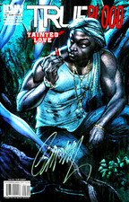 TRUE BLOOD #2 TAINTED LOVE SIGNED BY ARTIST J. SCOTT CAMPBELL