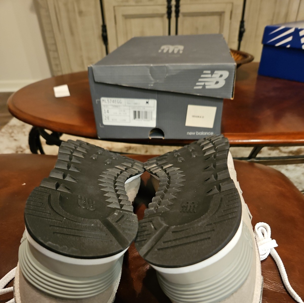 Size 14 - New Balance 574 Core Grey for sale online | eBay