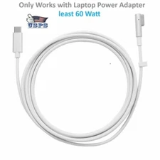 MacBook Magsafe1 45W 60W 85W 2008-2012 charger cord works on USB-C Power Adapter