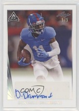 2021 Leaf Memories 1990 Base Silver Spectrum 5/5 Dontario Drummond Auto v7j