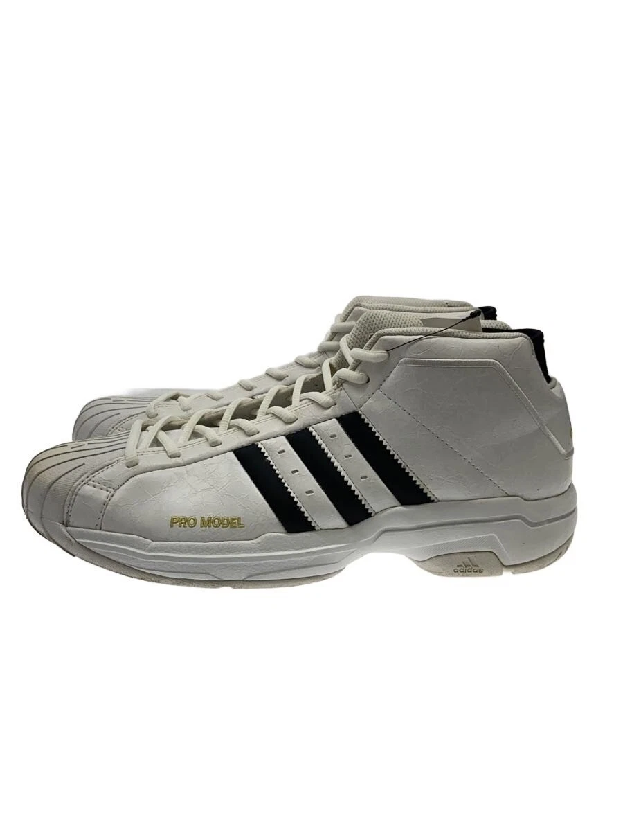 Las mejores ofertas en adidas Pro Model 2G Low White Black | eBay