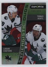2023 Synergy Synergistic Duos Star-Star Red /599 Logan Couture Tomas Hertl z6b