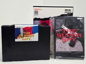The Super Spy (Neo Geo AES, 1990) U.S. CIB Tested SNK NGH-011 Dog Tag Release