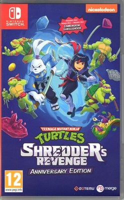 Teenage Mutant Ninja Turtles Shredders Revenge Anniversary Ed for Switch 