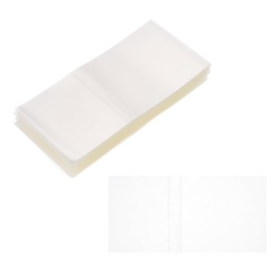 115x56mm PVC Perforated Shrink Bands, 100Pcs 0.05 mm/2 Mil Thickened Heat Shr...