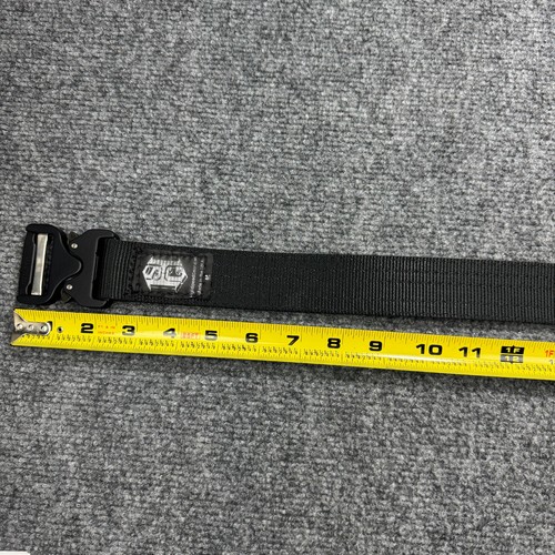 Ceinture tactique en nylon boucle Austri Alpin Cobra noire moyenne réglable fabriquée aux États-Unis - Photo 10/15