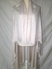 100 AUTHENTIC LOUIS VUITTON SUMMER SHAWL SCARF 65 SILK 35 WOOL PRE OWNED