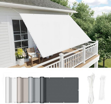 Tenda Da Sole Parasole,Vela Ombreggiante Rettangolare 1.5X2M Con Occhielli, Prot