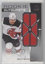 2022-23 Upper Deck SP Game Used Rookie Outbursts Jersey Reilly Walsh #RO-RW 7a2