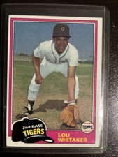 1981 Topps - Lou Whitaker #234