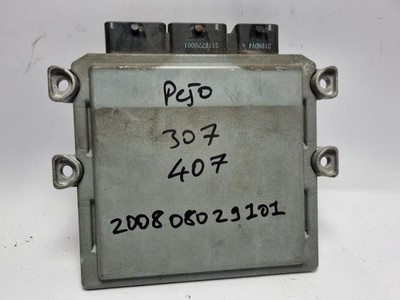 Steuergerät PEUGEOT 307 1.6 NFU (TU5JP4) 9656171280 9655041480 nur 56523 Km Top