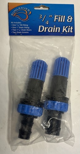 Sunleaves Ebb & Flow / Fill & Drain 3/4" Kit - Hydroponic Greenhouse Gardening - Picture 1 of 3