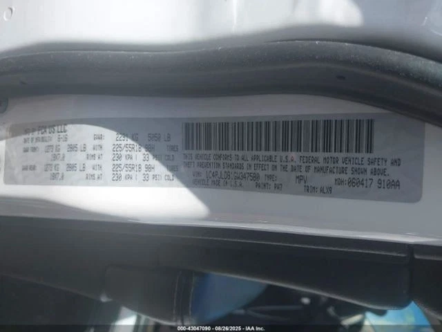 Maletero/portón trasero con cámara de visión trasera compatible con Cherokee 2735604 14-18 Foto 2 de 4