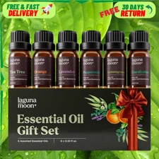 10ML Essential Oils Set 100% Pure Natural Grade Home Aromatherapy Christmas Gift