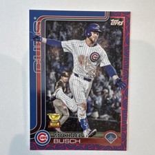 Topps Series 1 Rookie Cup Michael Busch #263 Chicago Cubs 2024 TEAM BOARDER  