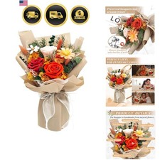 Flowers for Delivery, Preserved Flowers Bouquet with Gift Box, Rose Gifts for...