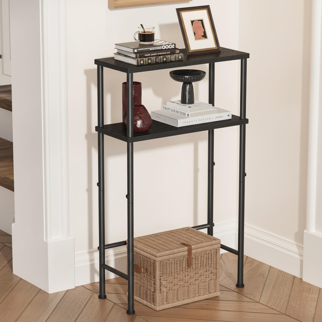 Multifunctional 2-Tier Console Table - Perfect for Small Spa