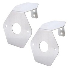 2pcs Watermelon Light Brackets, Stainless Steel Watermelon Mirror Turn