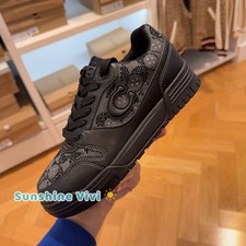 NEW Coach Woman Soho Sneaker Crystal Signature Jacquard CDE26 Black Choose Size