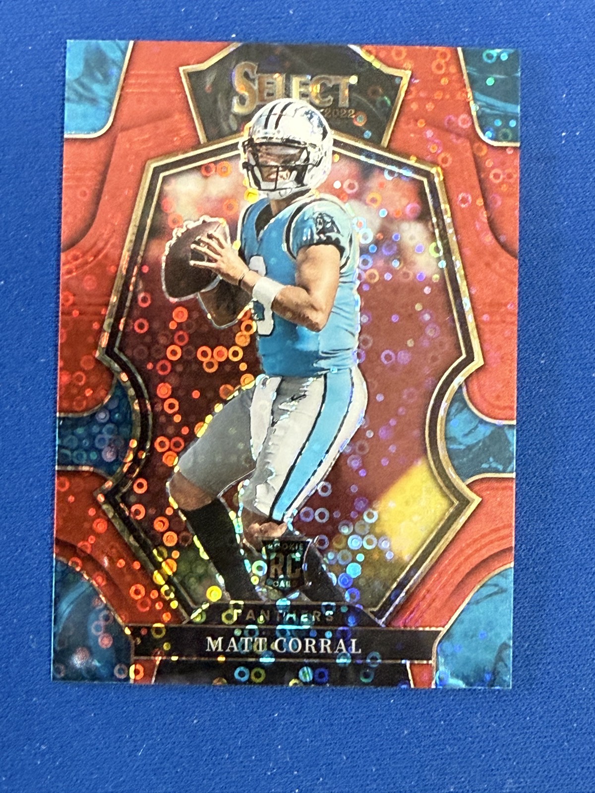 Matt Corral Panini Select #115 Red Disco
