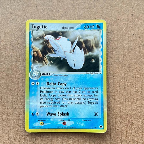 Togetic 11/101 Pokemon Card EX Dragon Frontiers Holo Rare | eBay UK