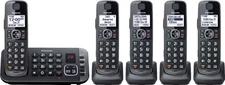 Panasonic - KX-TGE645M DECT 6.0 Expandable Cordless Phone System with Digital...