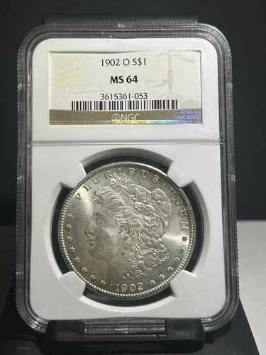 1902 O Morgan Silver Dollar NGC MS64!