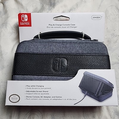 PDP Nintendo Switch Play and Charge Console Case Official Nintendo Switch