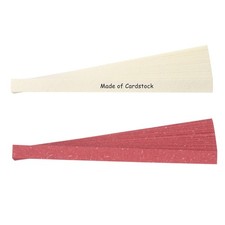 Red  White Sentence Strips Cardstock, 0.4" x 5.9", 60 Pcs