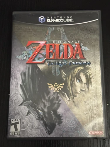 The Legend of Zelda: Twilight Princess GameCube Disc, Case, Manual 100% Complete