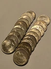 Roll of 20 Peace Silver Dollars  (20 Coin Roll) Common Dates