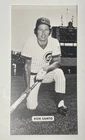 Vintage Chicago Cubs Ron Santo Photo Black & White 6" x 3"