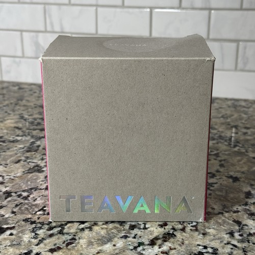 TEAVANA Perfect Tea Perfectea Maker Pink Fuchsia BPA free 16 oz In Box