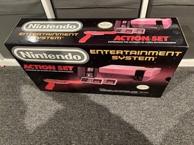 Nintendo NES Action Set Console | Extras: 3 Games, Poster | Used - Excellent