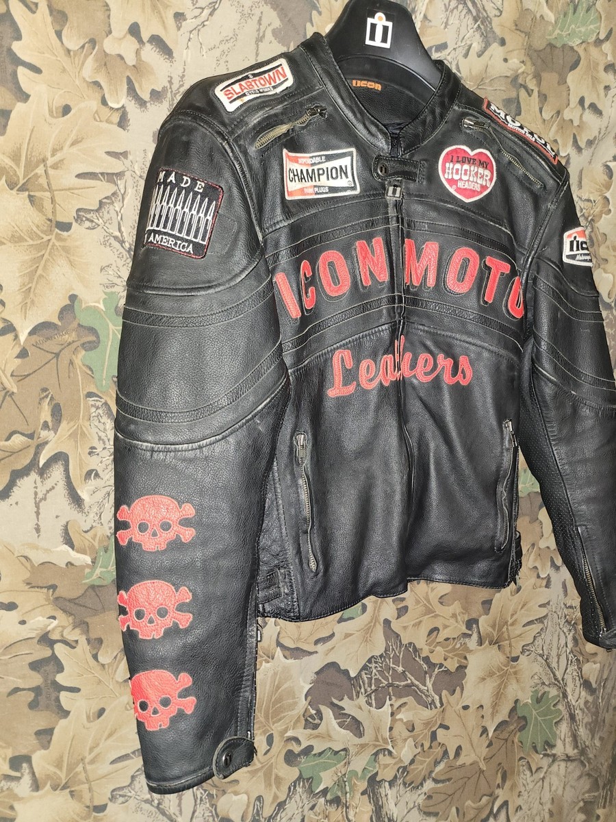 Vintage Icon Moto Jacket Planet Terror Retro Pre-owned Sz S Broke