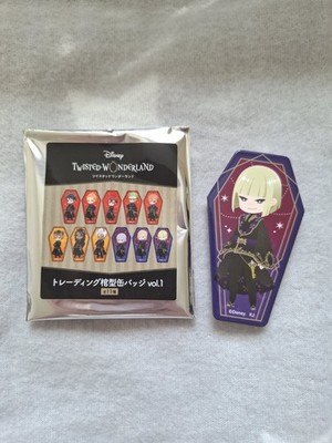 Offizielles Disney Twisted-Wonderland Merch Pomefiore Schlafsaal Turmjagd Japan Abzeichen