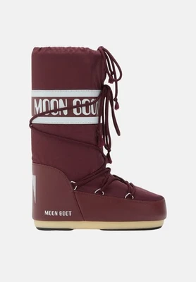MOON BOOT Stiefel und Amphibien Unisex Bordeaux Schneestiefel Schneestiefel ICON