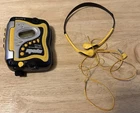 New ListingVintage Sony Sports FM/AM Radio Cassette Walkman WM-FS420 w/ MDR-W014 Headphones