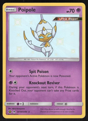 Poipole SV19/SV94 NM Hidden Fates: Shiny Vault Pokemon Card